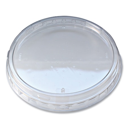 Fabri-Kal Recycleware Round Deli Container Lids, Clear, Plastic, 500PK LRDOF